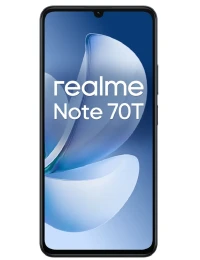 Realme Note 70T ismanusis telefonas, 256GB, juodas, 1 nuotrauka