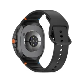 Techprotect Samsung Galaxy Watch8 Watch8 Classic silikoninis dirželis, juoda, 1 nuotrauka