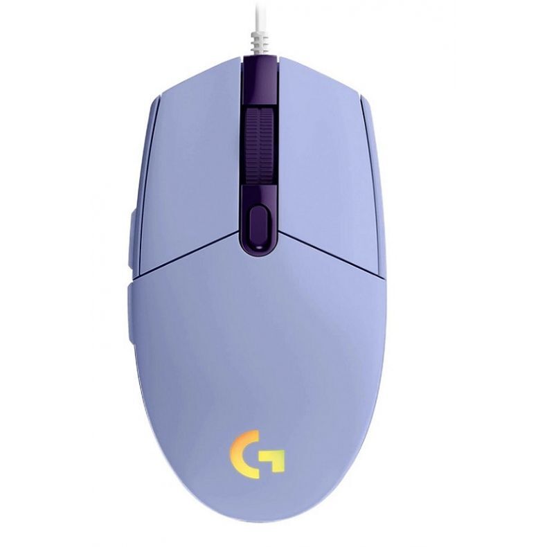 LOGITECH G102 Lightsync pelė_violetine