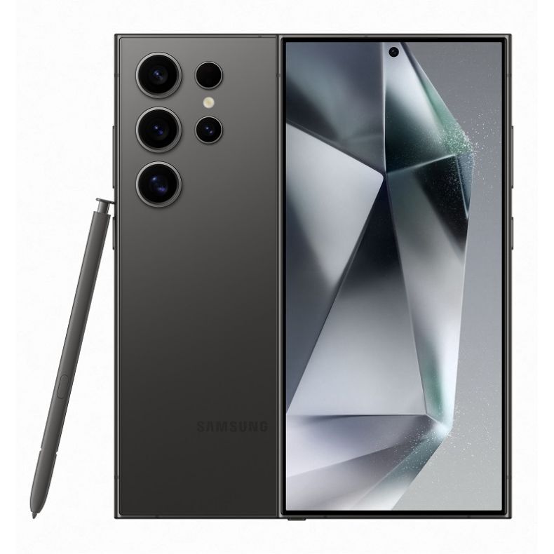 SAMSUNG Galaxy S24 Ultra 5G išmanusis telefonas 256GB titano juoda spalva
