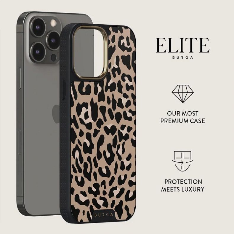 BURGA Elite Gold dėklas iPhone 13 Pro Pure Instinct