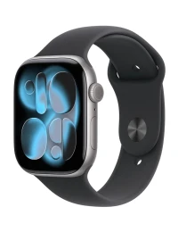 Apple Watch 11 GPS 46mm Gray Aluminium Case with Sport Band S/M, 1 nuotrauka