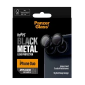 Panzerglass iPhone Duo kameros stikliukas, juoda, 1 nuotrauka