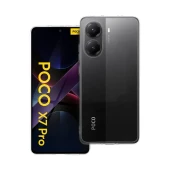  Smart Poco X7 Pro skaidrus silikoninis dėklas, skaidri, 1 nuotrauka