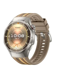 Huawei GT6 Ppro 46mm, sidabrinis su ruda apyranke, 1 nuotrauka