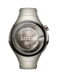  Huawei Watch 5 išmanusis laikrodis. 46mm. sidabrinė titano apyrankė, 1 nuotrauka