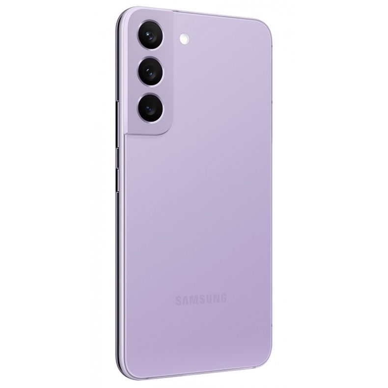 Samsung_GalaxyS22_Nugarelė_pasuktas30laipsniu_violetinis