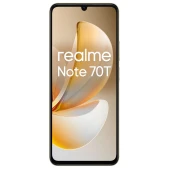 Realme Note 70T ismanusis telefonas, 128GB, auksinis, 1 nuotrauka