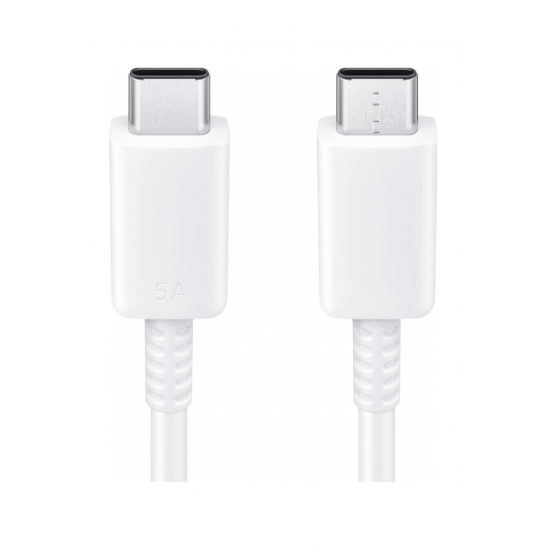 SAMSUNG laidas USB-C -USB-C 5A, baltas