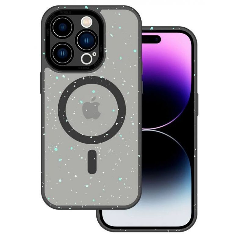 SMART iPhone 14 Pro Magnetic Splash Frosted dėklas