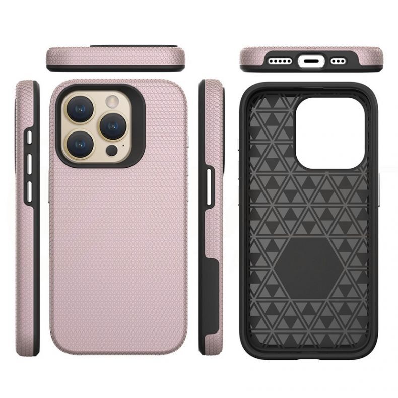  Vmax Apsauginis dėklas Samsung A34 telefonui rožinės spalvos 4 nuotrauka.