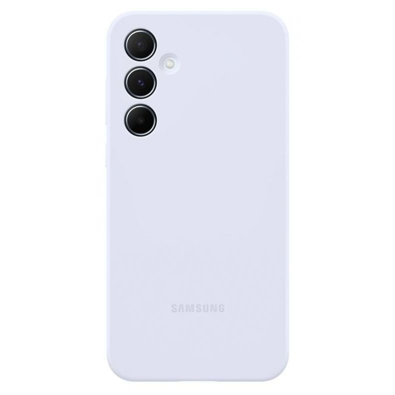 Samsung Galaxy A55 silikoninis dėklas melsvas, 1 nuotrauka