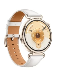 Huawei GT6 41mm, auksinis su balta odine, 2 nuotrauk