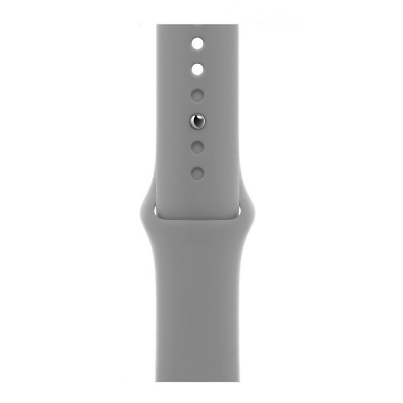 silikoninis dirželis Apple Watch 42 |44 | 45 mm juodas