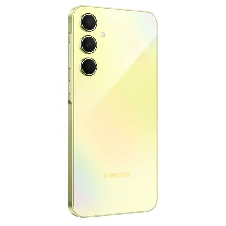 Samsung Galaxy A55 geltona spalva 3 foto
