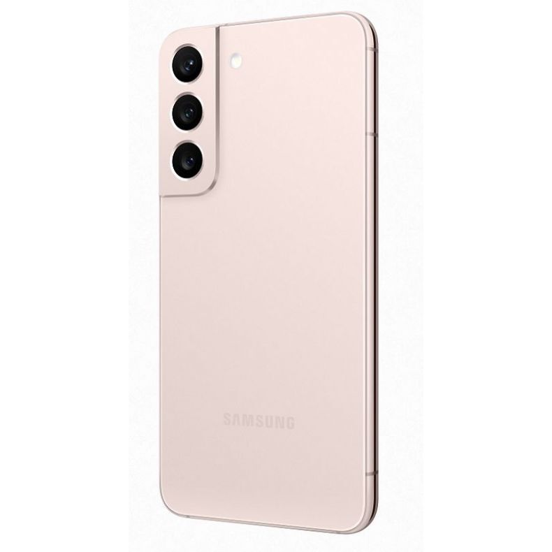Samsung_Galaxy S22_Nugarelė_pasuktas_rozinis.