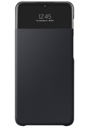 SAMSUNG Galaxy A32 S-View dėklas juodas