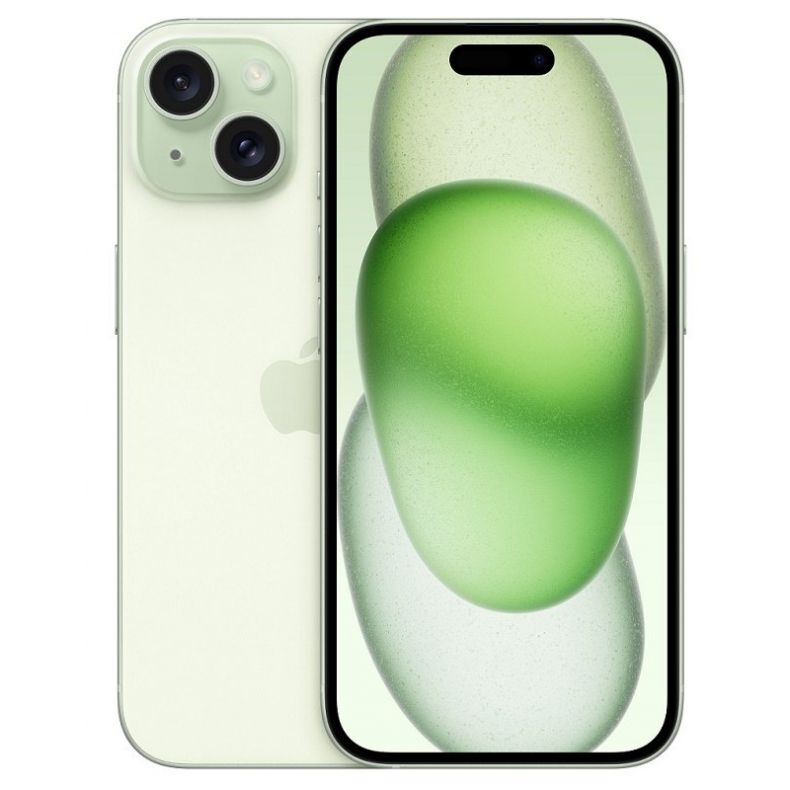 Apple iPhone 15 išmanusis telefonas Green (žalias) 256 GB, 1 nuotrauka