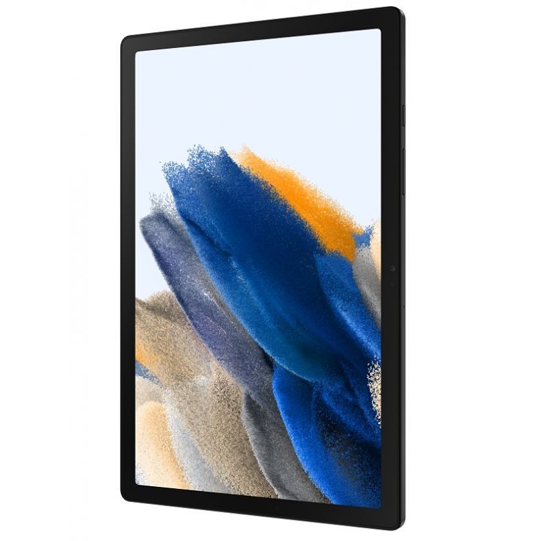 Samsung Galaxy Tab A8_LTE_pilkas_sonu_desine_vertikalus