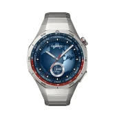 Huawei GT 5 Pro titanium išmanusis laikrodis 46mm, sidabrinis titano apyrankė, 1