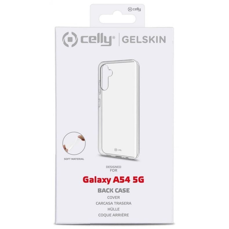 Celly Samsung Galaxy A54 su MagSafe Clear (skaidrus) apsauginis dėklas, 1 nuotrauka