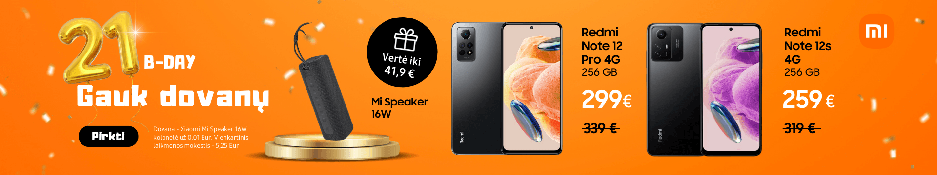 Xiaomi MI Speaker dovana akcija gera kaina