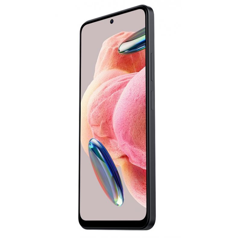 Xiaomi Note12 juodos spalvos ekranas 45 kampu desine puse