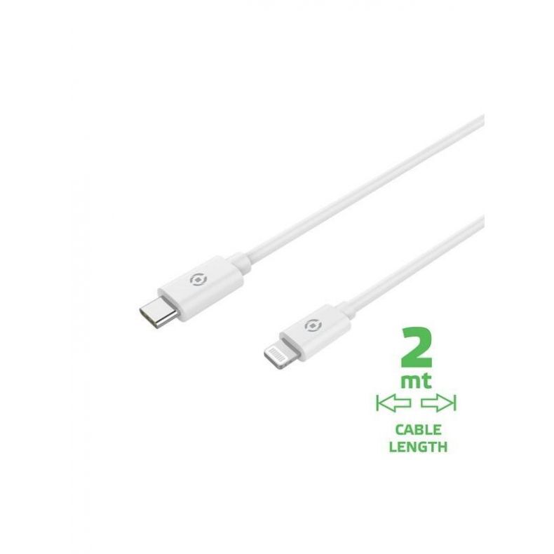 CELLY USB-C -> Lightning laidas 2m