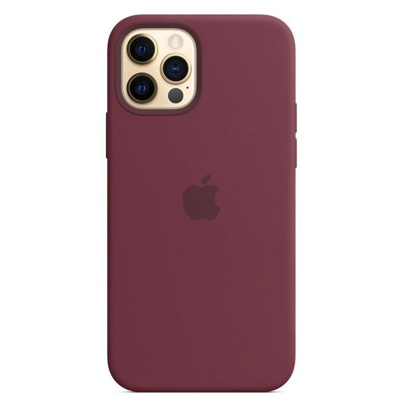 iPhone 12 | 12 Pro Silicone Case with MagSafe - Plum