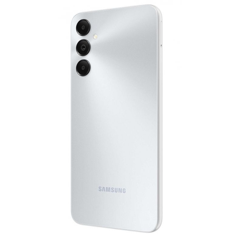  Samsung_ A05s_nugarele_kampu_kaire_puse_sidabrine_spalva