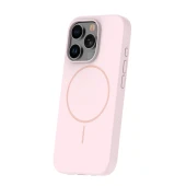  ... Smart iPhone 16 Pro Max silikoninis Magsafe dėklas, rausva, 1 nuotrauka