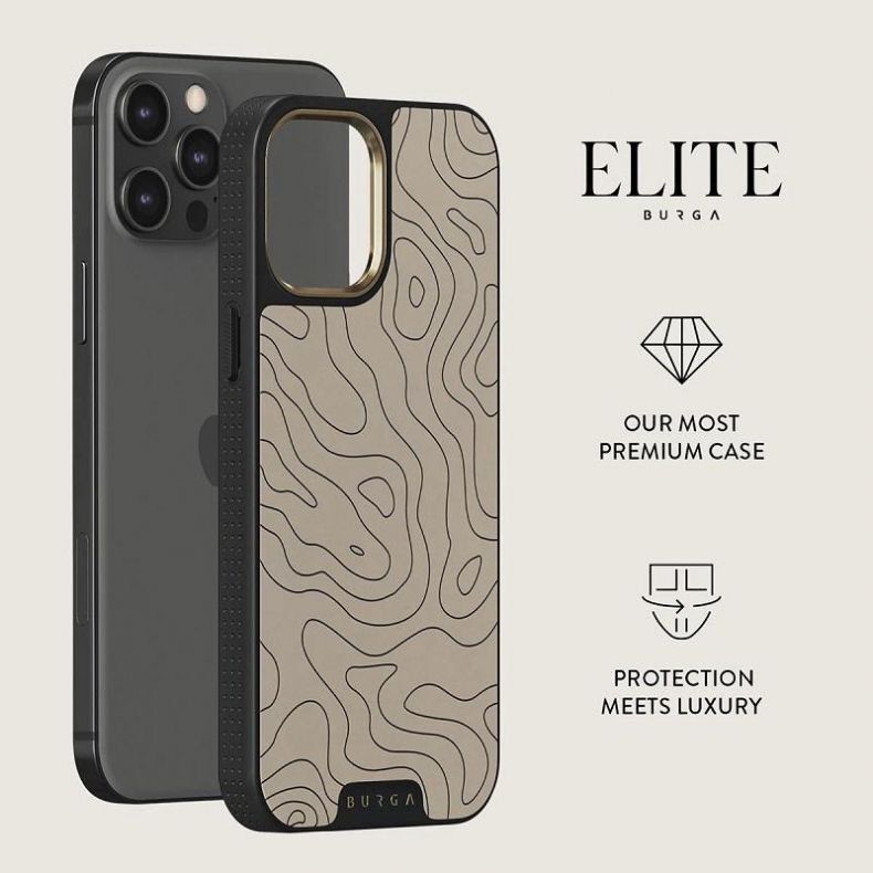 BURGA Elite Gold dėklas iPhone 12 | 12 Pro Wild Terrain