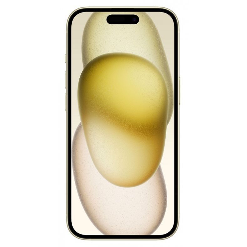 Apple iPhone 15 išmanusis telefonas Yellow (geltonas) 256 GB, 2 nuotrauka