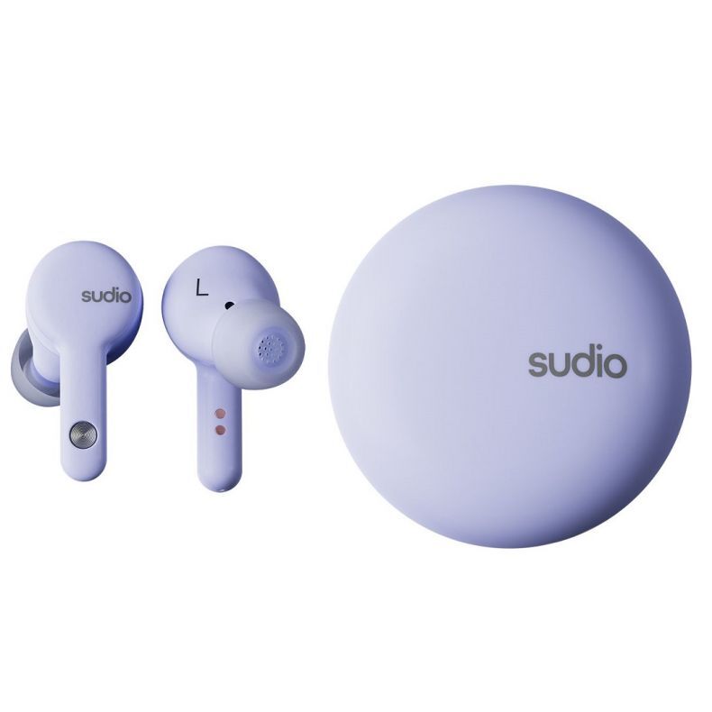 Sudio A2 violetines spalvos ausines su deklu