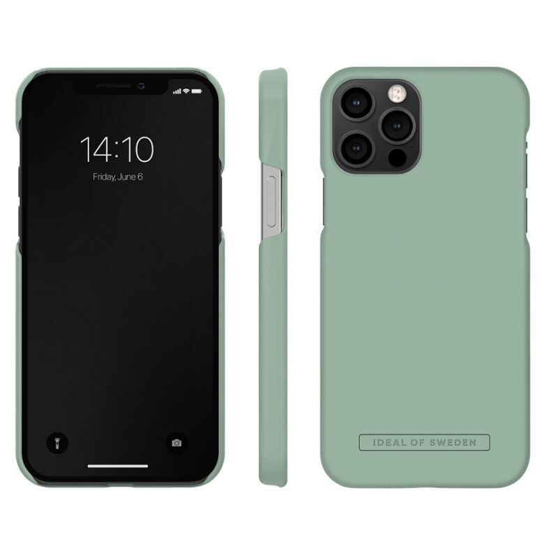 Ideal of Sweden Iphone 12- 12 pro seamless case sage green color all sides