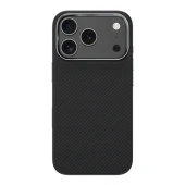 Benks iPhone 17 Pro Max Armor Pro Kevlar dėklas, juoda, 1 nuotrauka
