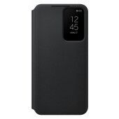 Samsung Galaxy S22 Clear View orginalus dėklas ant telefono