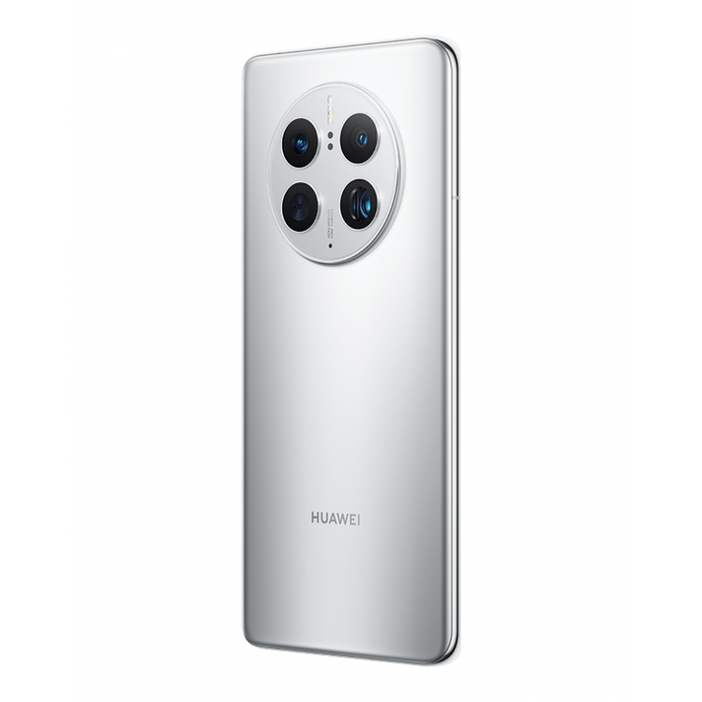 Huawei Mate 50 Pro sidabrinis nugarele kaire