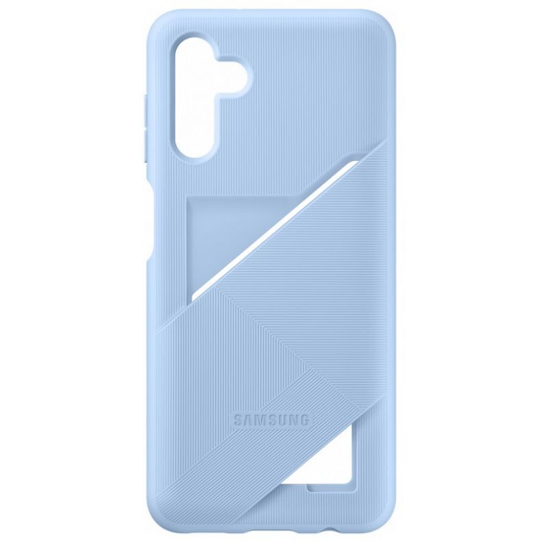 Galaxy A13 5G dėklas su kortelių kišenėle mėlynas