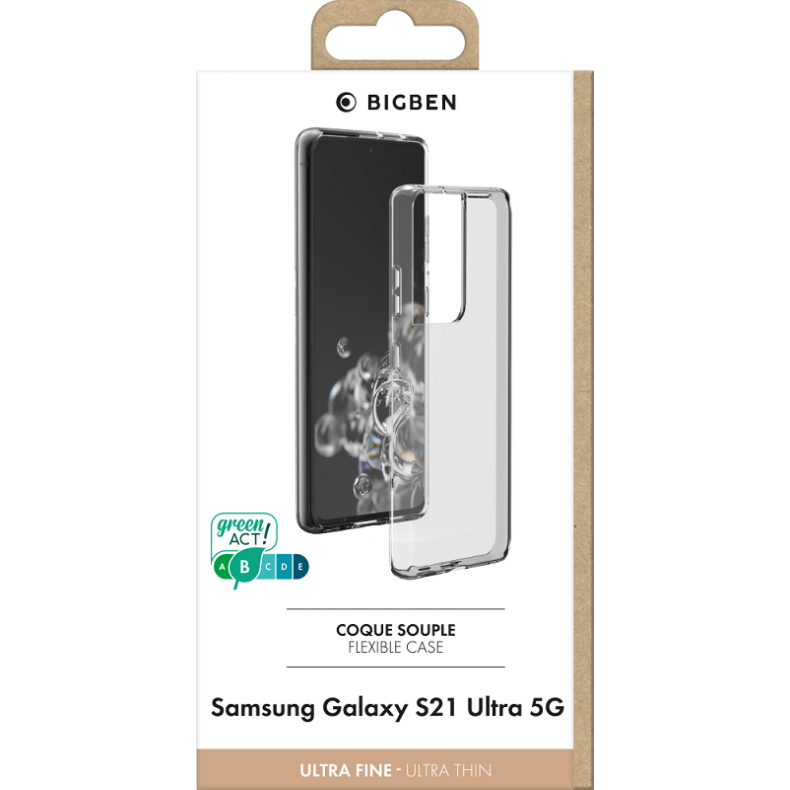 Bigben silikoninis dėkas Samsung S21 ultra