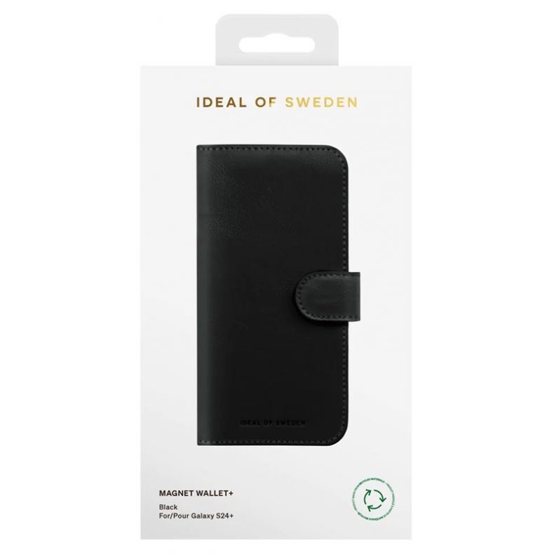 IDEAL OF SWEDEN Magnet Wallet+ dėklas Samsung S24+ juodas 1