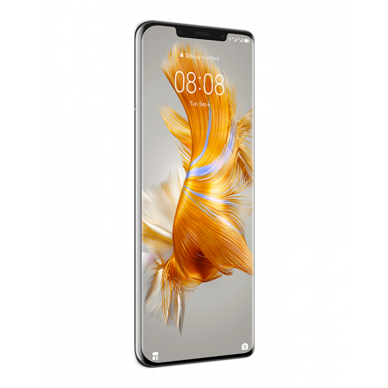 Huawei Mate 50 Pro sidabrinis priekis desine