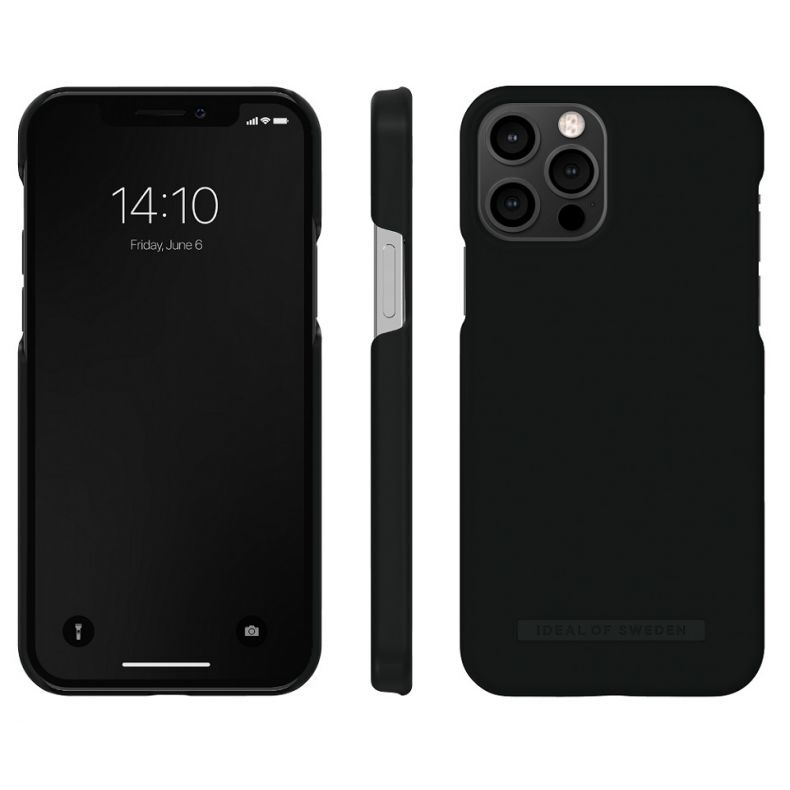  Ideal of Sweden Iphone 12- 12 pro seamless case black color all sides