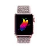 Techprotect Apple Watch 40 41 42 mm Nylon dirželis, rožinė spalva, 1 nuotrauka