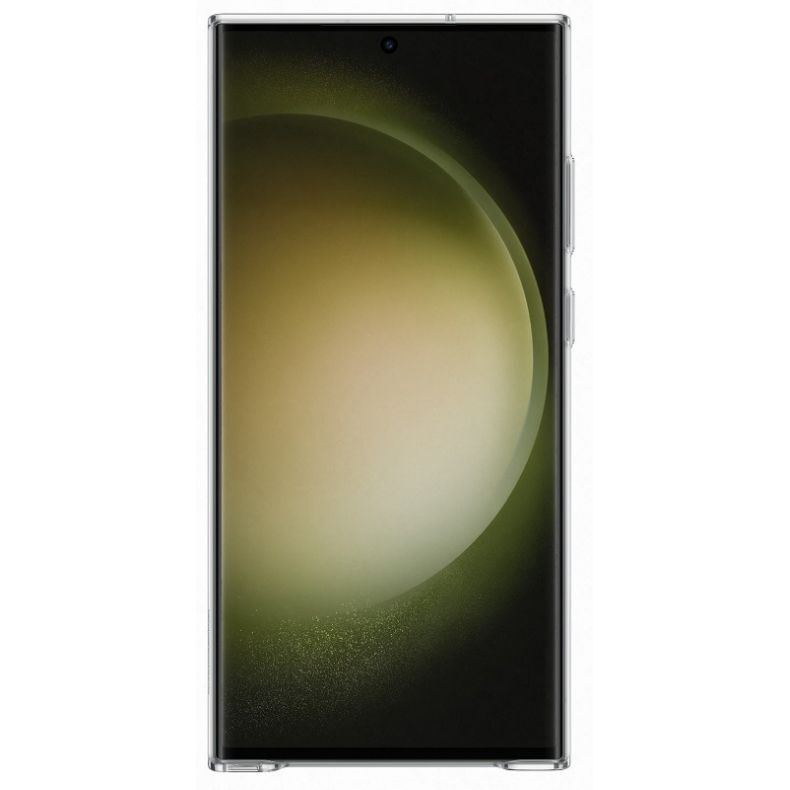SAMSUNG Galaxy S23 Ultra skaidrus silikoninis dėklas