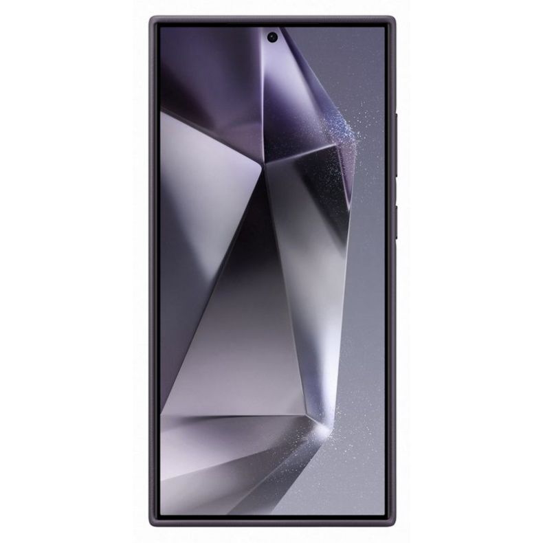Samsung Galaxy S24 Ultra odinis dėklas tamsiai violetinis