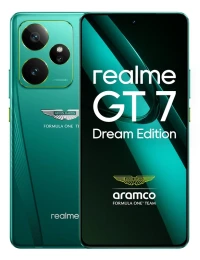 Realme GT 7 Aston martin edition, zalia, 1 nuotrauka