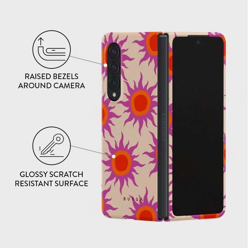 BURGA Tough dėklas Samsung Galaxy Fold4 Sunset Glow 