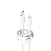 Empower įkrovimo laidas USB-C į Lightning, 1.2m - 240W, balta, 1 nuotrauka