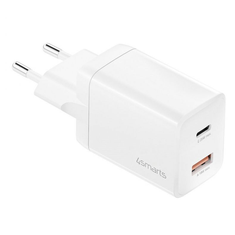 tinklo įkroviklis PD Plug 25W USB-A | USB-C